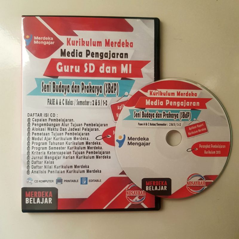 MODUL AJAR SENI BUDAYA SBDP KELAS 2-5 KURIKULUM MERDEKA