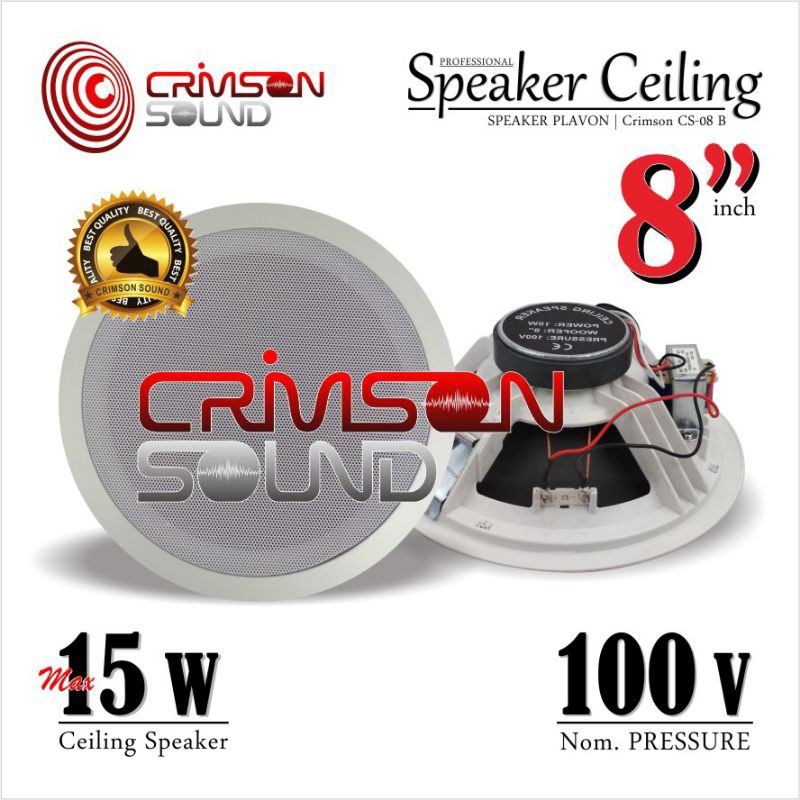 Speaker ceiling plavon Crimson CS 08B speaker plafon