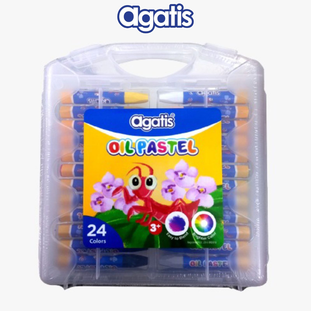 

Agatis Eco Oil Pastel Crayon Krayon Isi 24 Warna