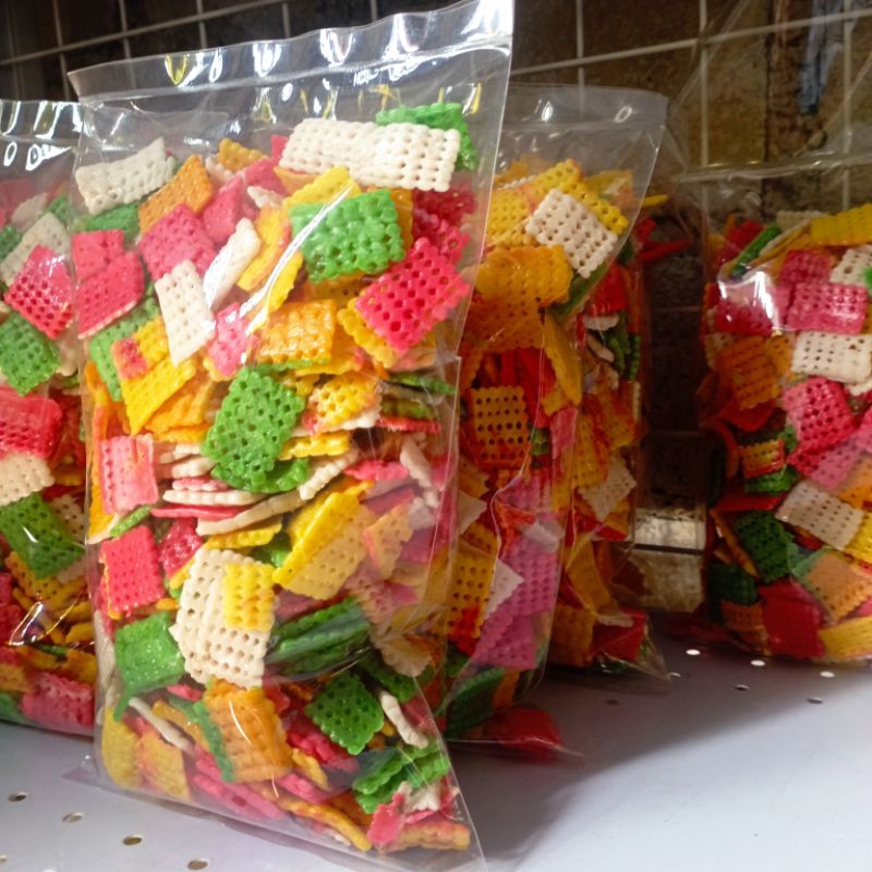 

KRUPUK TARO WARNA WARNI MENTAH//500gram