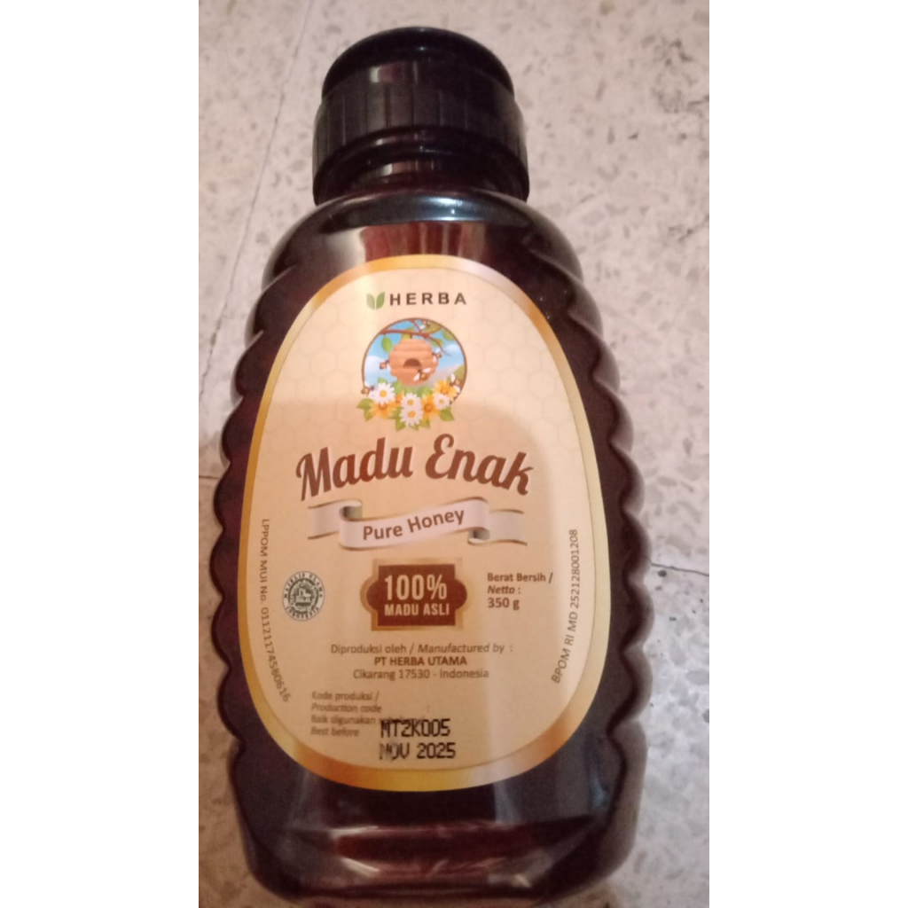 

PROMO HERBA MADU ENAK PURE HONEY 350gr