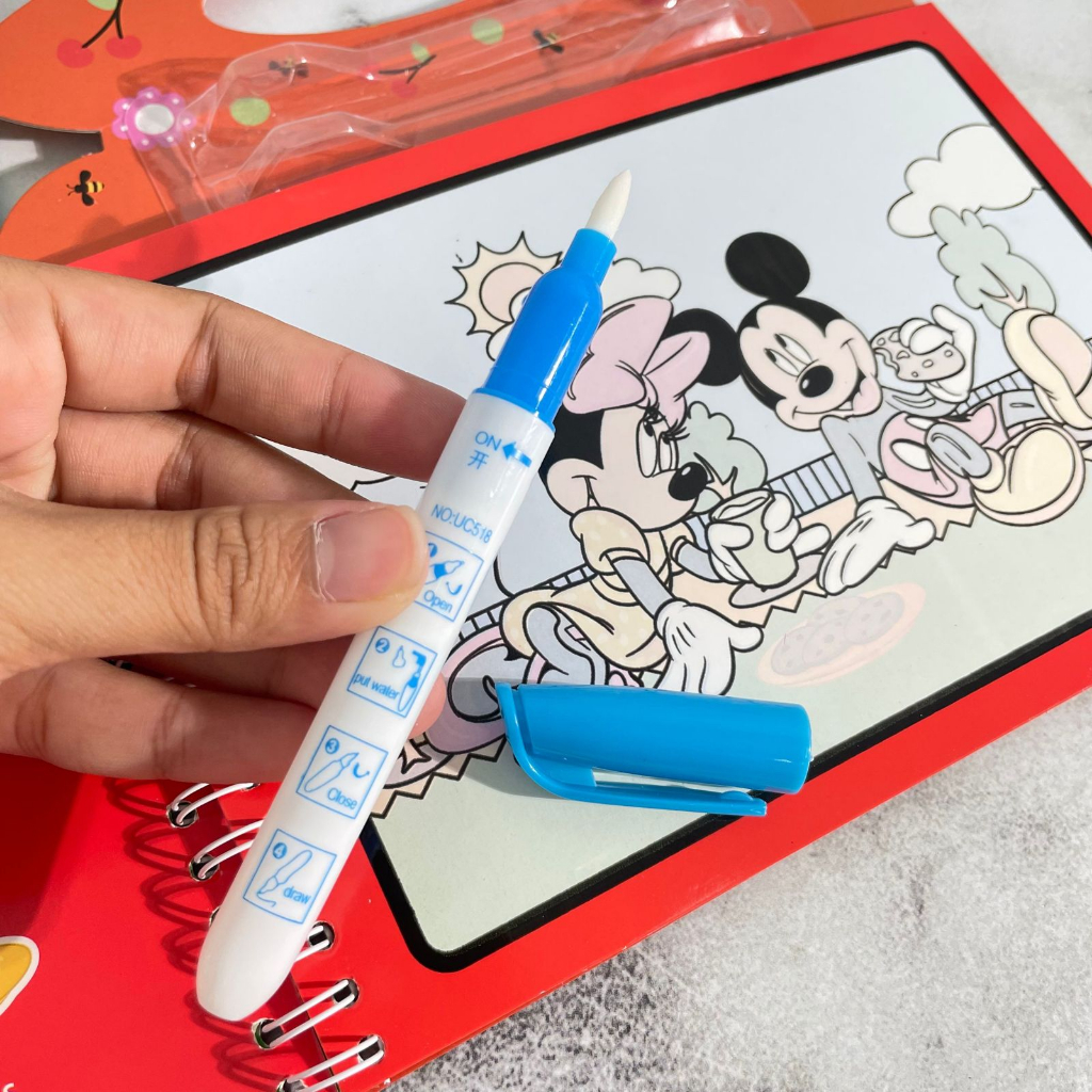 

Magic Water Coloring Book Free Kuas Air - MOTIF KARTUN PRINCESS PONY MICKEY BH3 - buku mainan mewarnai kreatif lucu mengasah kreativitas kreatif kertas lipat gunting hadiah sovenir toys kecerdasan anak sekolah