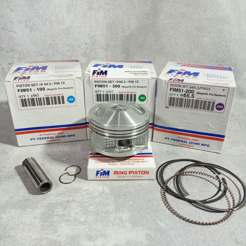 Piston fim51 gl mp 64 65.5 66 66.5 racing