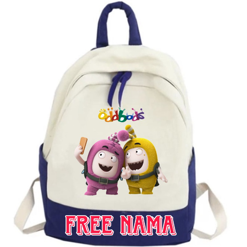 TAS RANSEL BACKPACK ANAK SEKOLAH MOTIF ODDBODS
