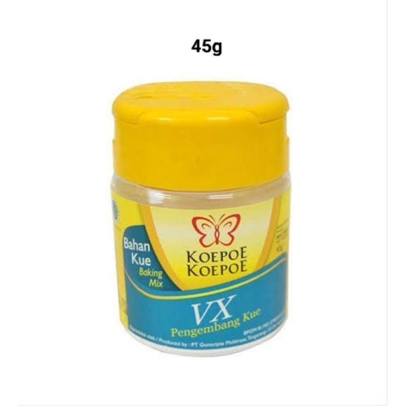 

VX pengembang kue kupu kupu 45g