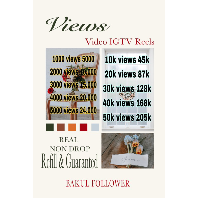 VIEWS INSTAGRAM NON DROP TERMURAH