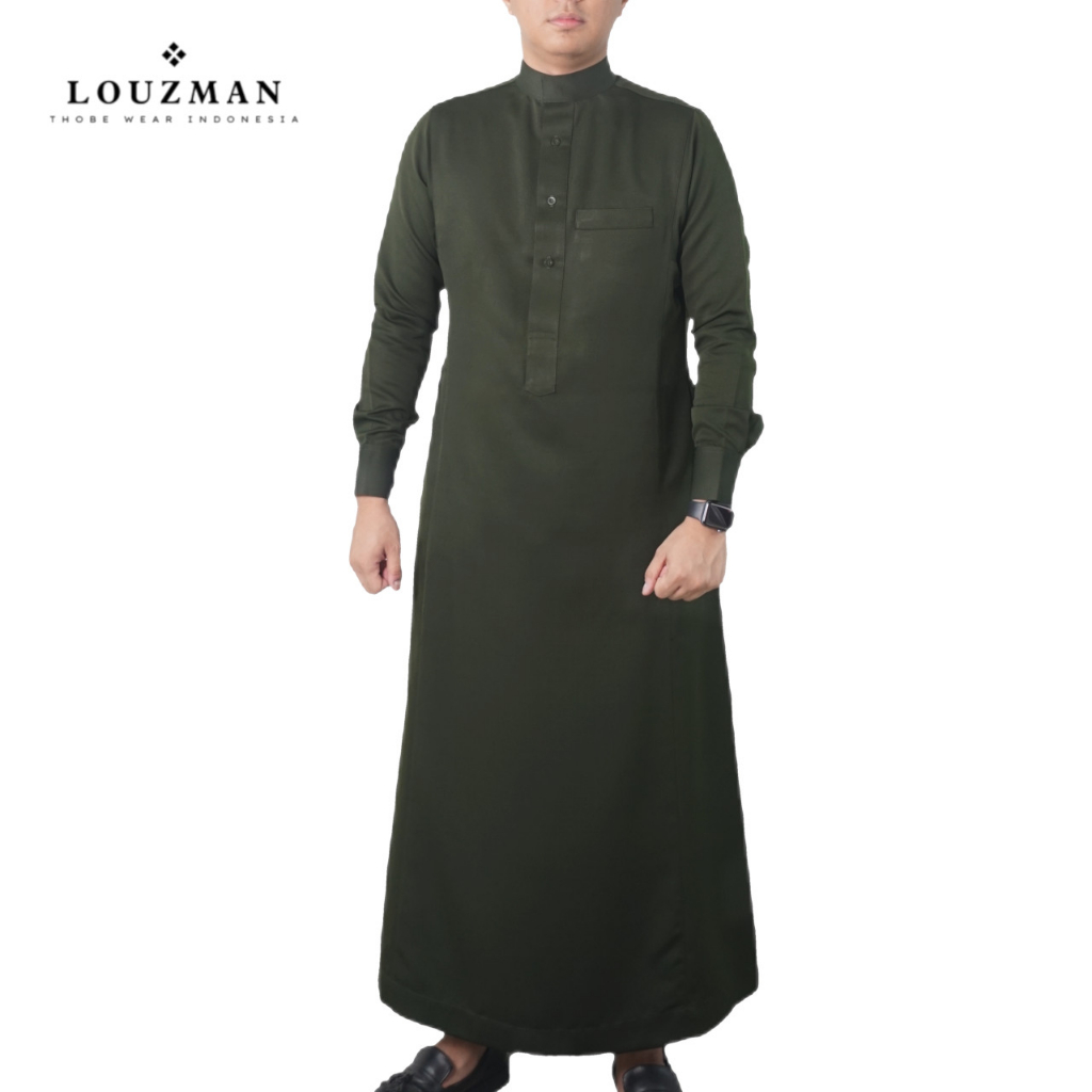 RB Louzman Azhar Thobe / Tub / Gamis / Jubah Slimfit Dewasa
