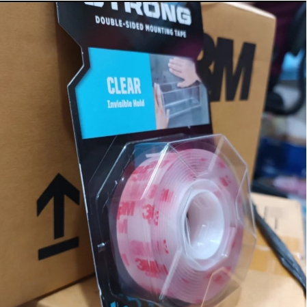 

Double Tape 3M Original USA Super Kuat Super Lengket Lem 3M Bening