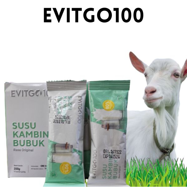 Evitgo Susu Kambing 100% Original Susu Kambing Etawa Evitgo 100 Susu Kambing Bubuk