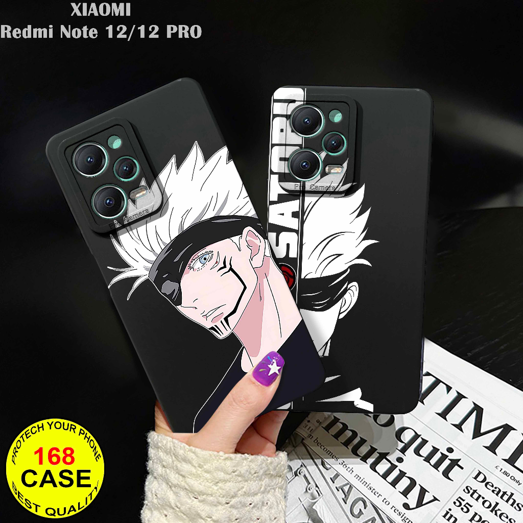Softcase Pro Camera Xiaomi Redmi Note 12 Pro 5G - Case Xiaomi Redmi Note 12 Pro 5G- Kesing Hp Xiaomi