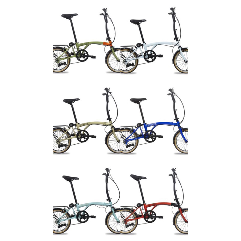 Sepeda Lipat Tiga Pro Action Parrot 3 dan 5 Speed