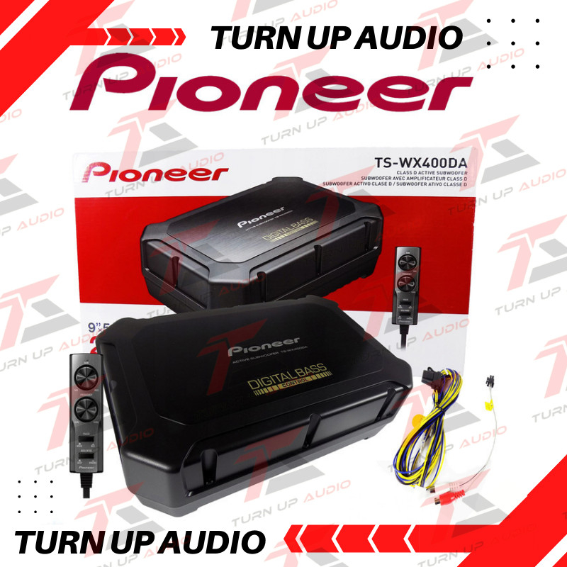Subwoofer Aktif Kolong Jok Mobil PIONEER TS-WX400DA ORIGINAL PIONEER subwoofer kolong mobil