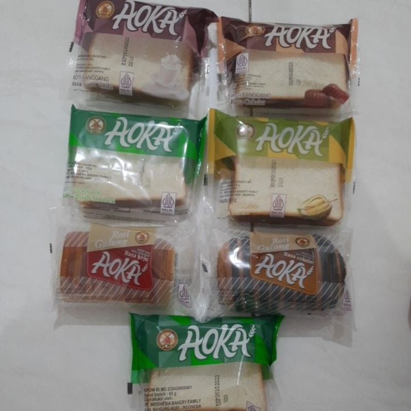 

Roti Aoka mix 7 Rasa isi 60pc