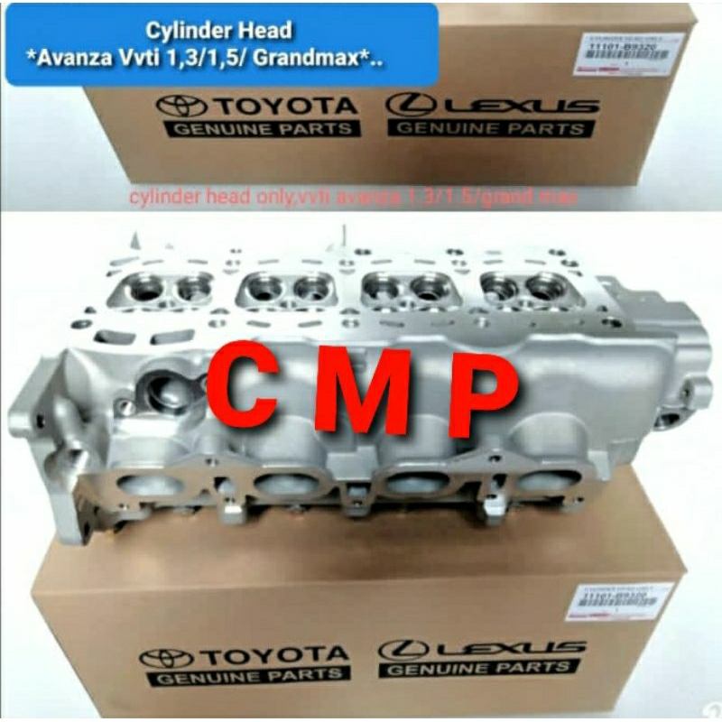 CYLINDER HEAD SILINDER CILINDER HEAD KOP DEKSEL AVANZA VVTI 1.3/1.5/GRANDMAX GRAND MAX 1300CC/1500CC