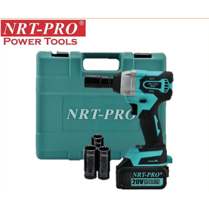 Mesin Impact Wrench Cordless/Cordless Buka Baut NRT PRO TX 30DC
