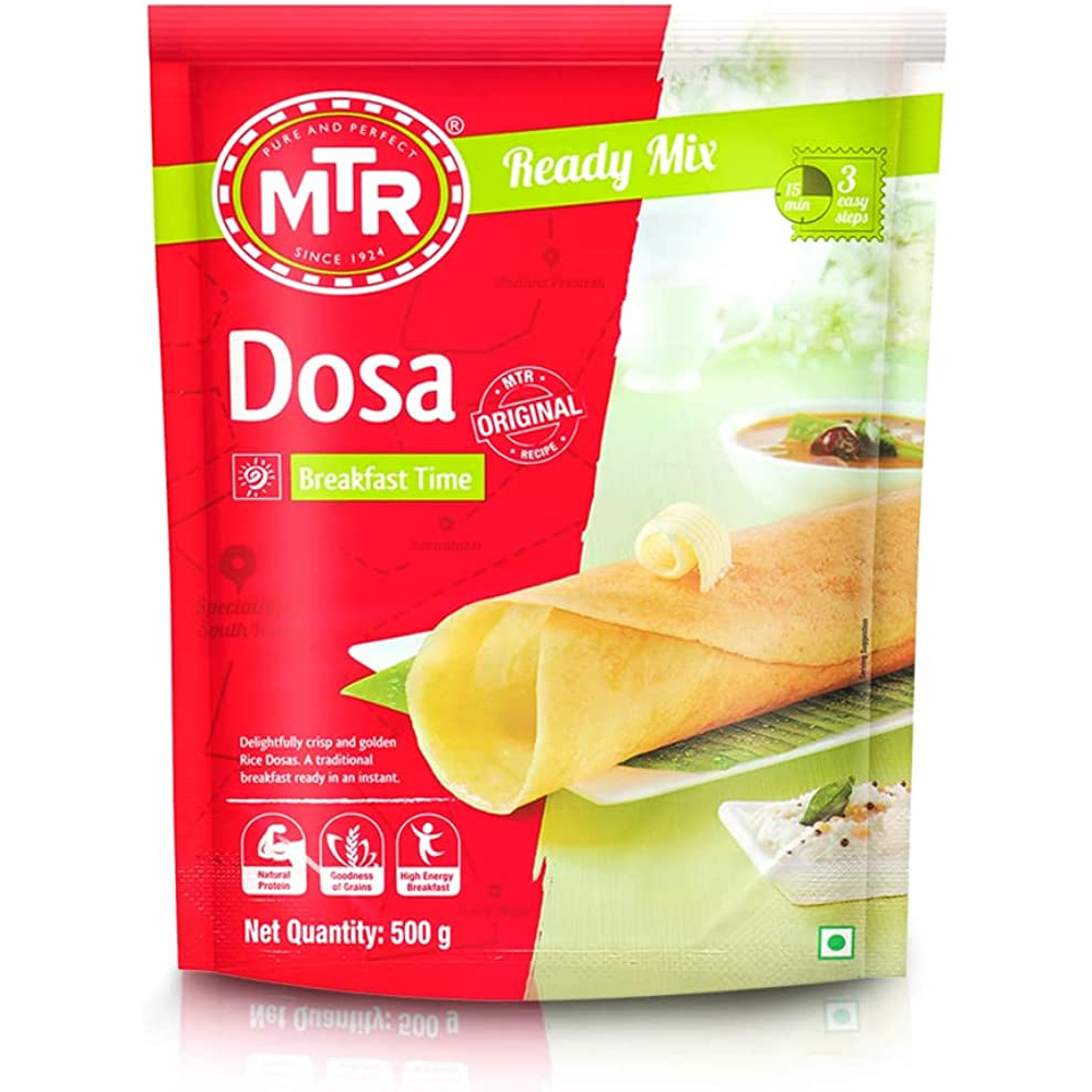 

Sereal Siap Saji / MTR READY MIX DOSA 500GM