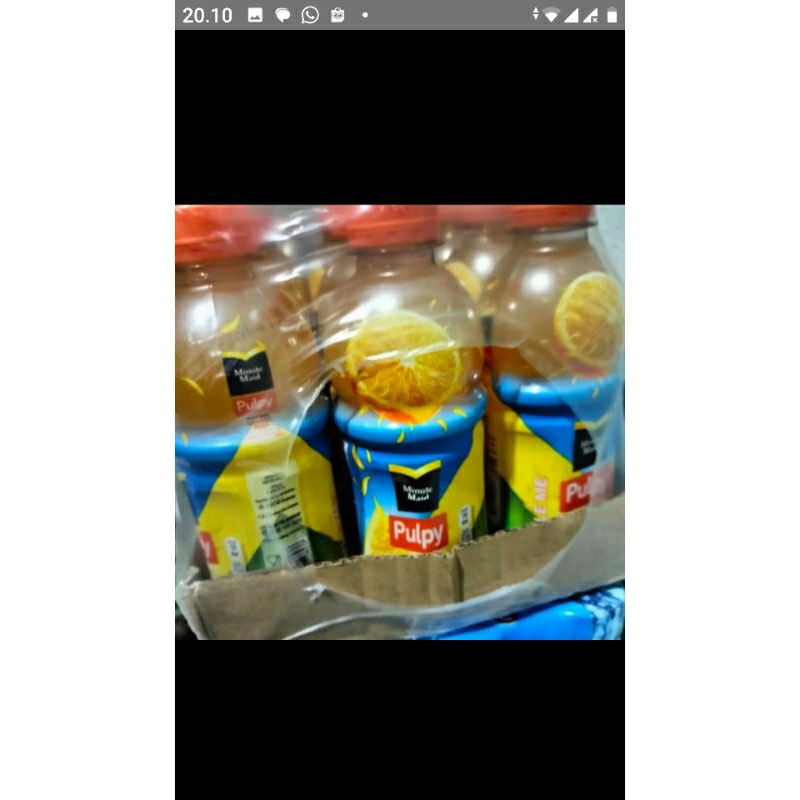 minute pulpy orange isi 12 botol