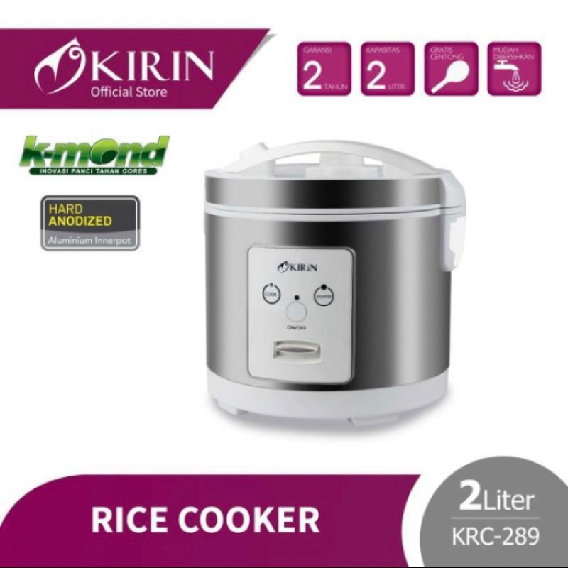 Kirin - Magic com Kirin KRC 289 2 Liter