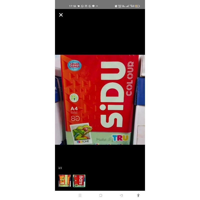 

Kertas Photocopy A4 80 gram Sinar Dunia