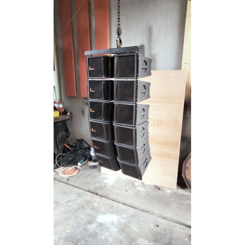 box line array 4 inch isi 2 finishing resin miniatur line array
