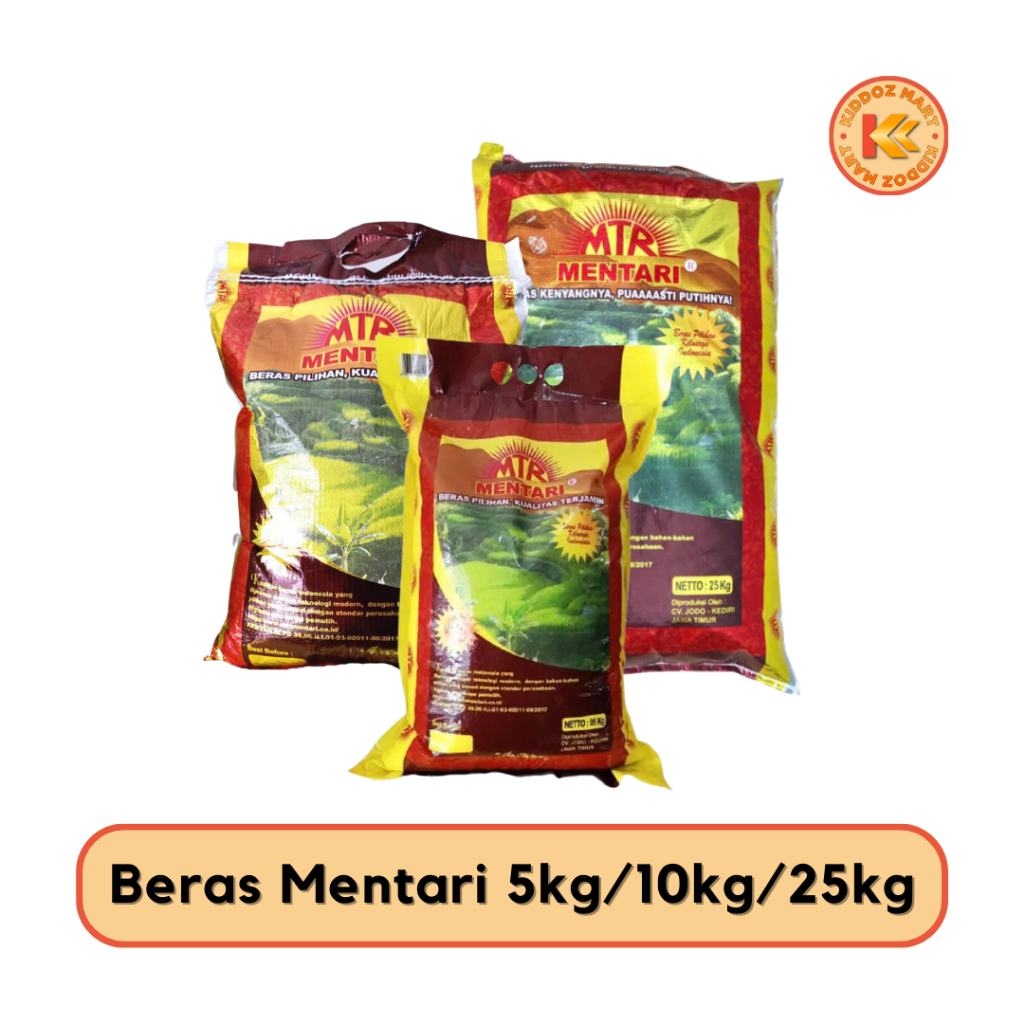 

Beras Mentari 5kg / 10kg / 25kg