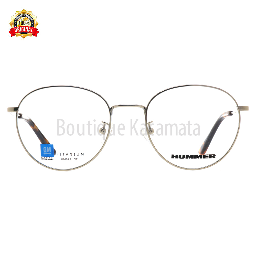 Frame Kacamata Hummer Original Titanium HM822-C2