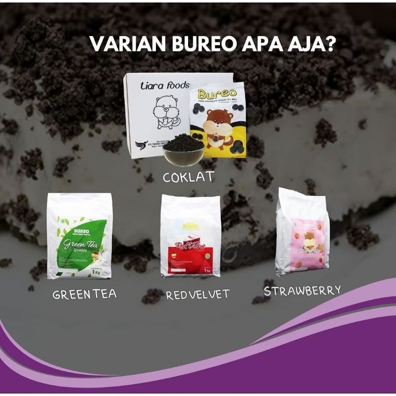 

BUREO CRUMB 1kg / BUREO Red Velvet Crumble