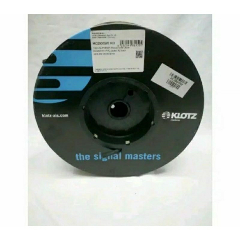 Kabel audio klotz Mc2000 MC 2000 kabel microphone