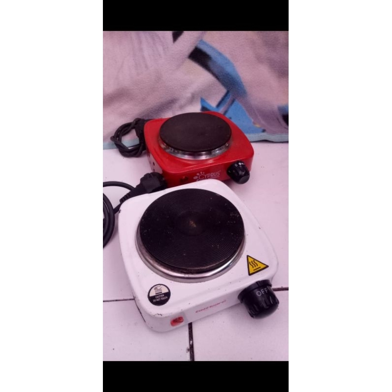 kompor listrik cyprus bekas