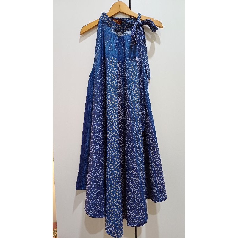 Dress Batik Halter Neck preloved