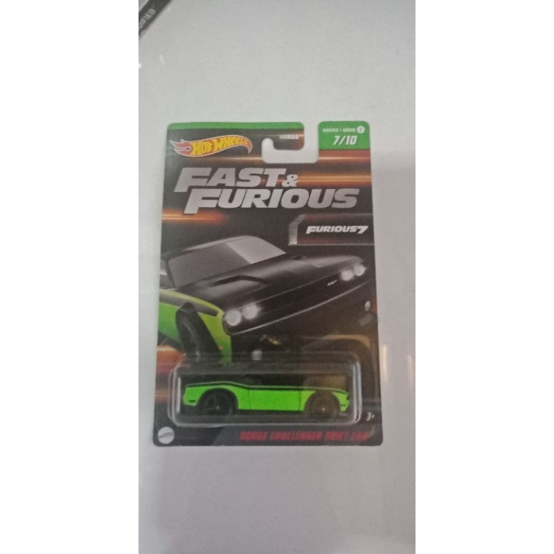 HOTWHEELS DODGE CHALLENGER DRIFT CAR FNF