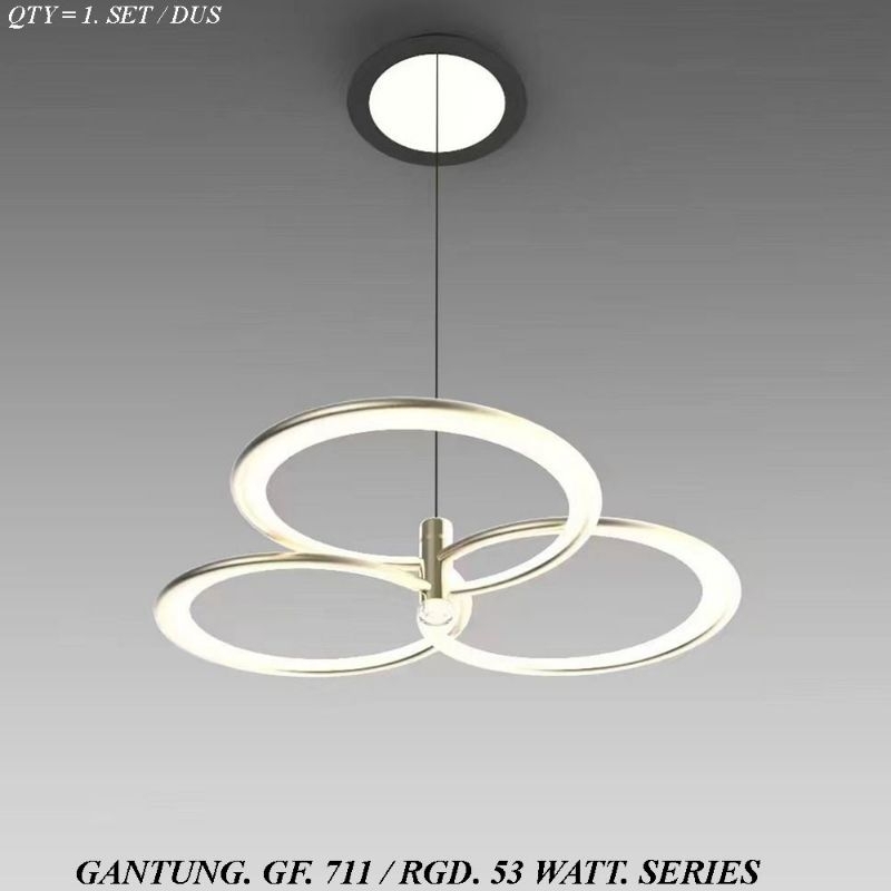 Lampu gantung minimalis lampu hias LED 711