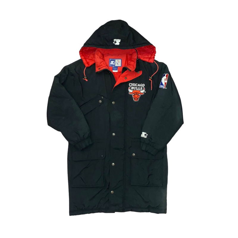 Jacket Starter x Chicago Bulls parka