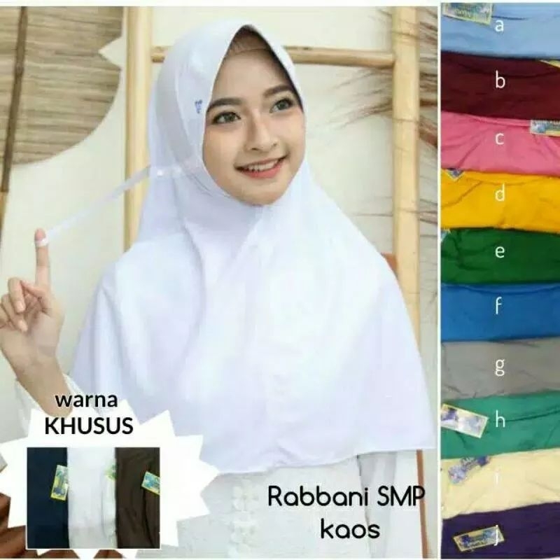JILBAB RABBANI KW JILBAB KAOS JILBAB SEKOLAH UKURAN L