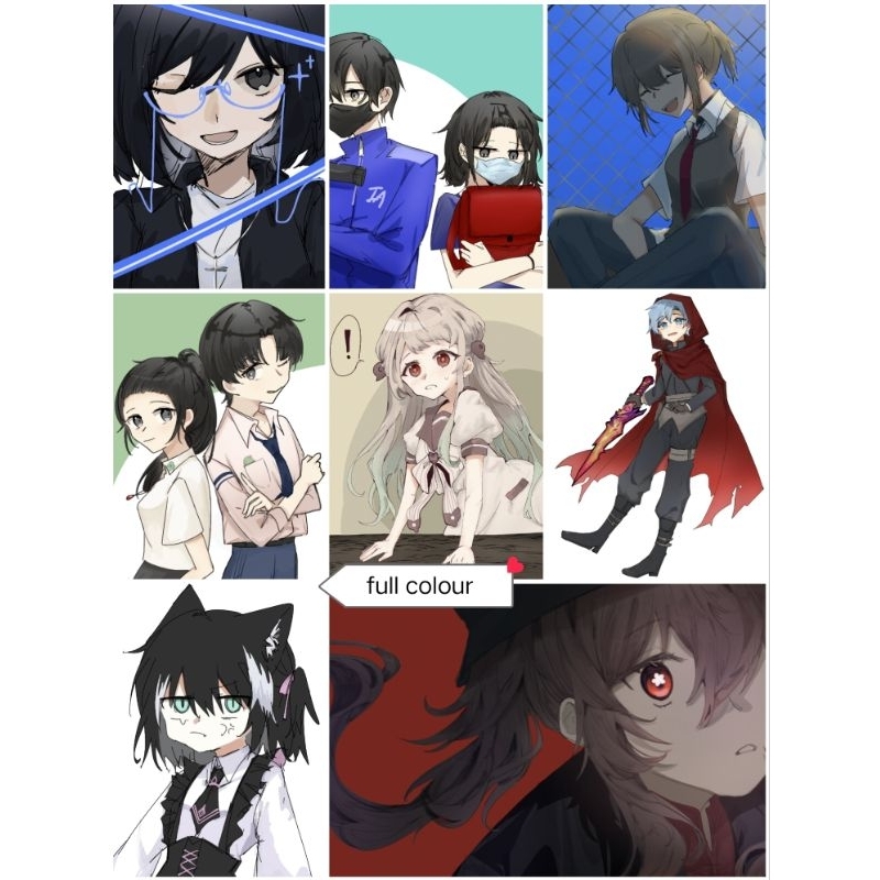 [close commission][Baca deskripsi dulu] Commission digital art anime style/komisi gambar anime