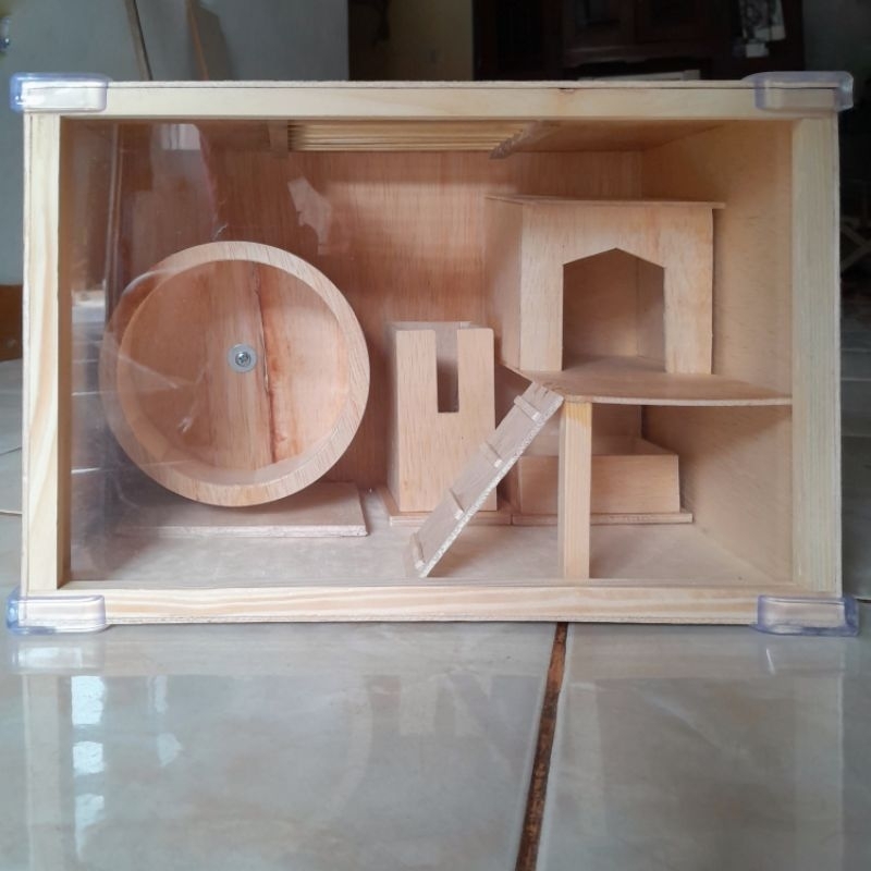 Kandang Hamster Kayu