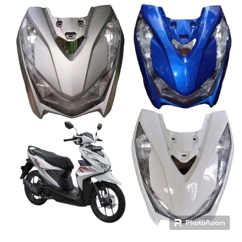 FULL SET TAMENG DEPAN BEAT LED DELUXE NEW   2020 2021 2023