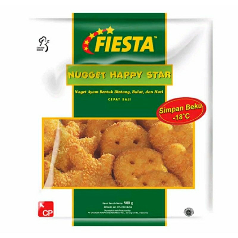 

Fiesta nugget Happy Star 500gr