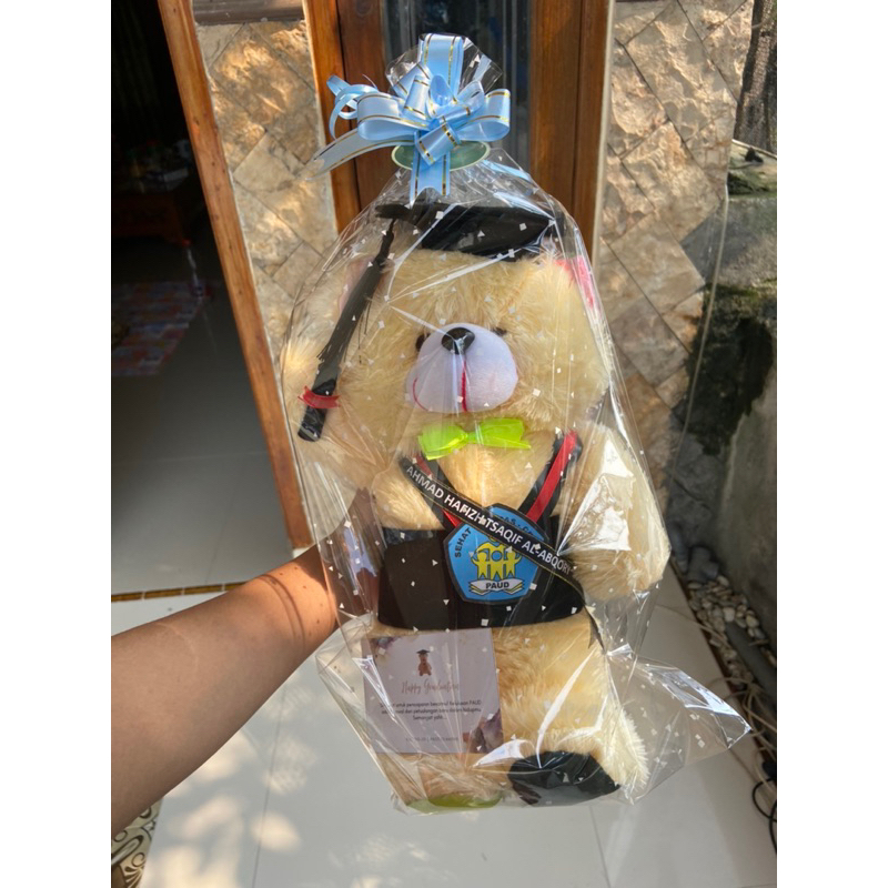 boneka teddy bear wisuda murah / TEDDY BEAR WISUDA / BONEKA BERUANG / KADO WISUDA