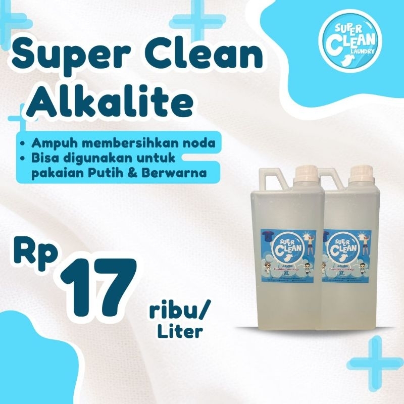Alkalite 1 Liter Pembersih Noda / Penghilang Noda / Anti Noda / Pemutih Baju