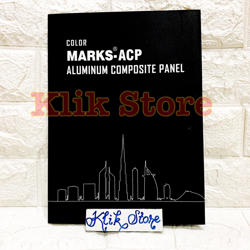 Katalog Warna ACP Marks PVDF 4 mm Original // Klik Store //