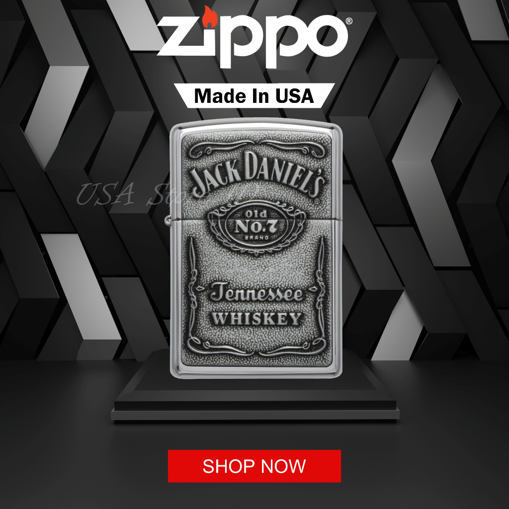 Zippo Jack Daniel'sï¿½ 250JD Original Made In USA
