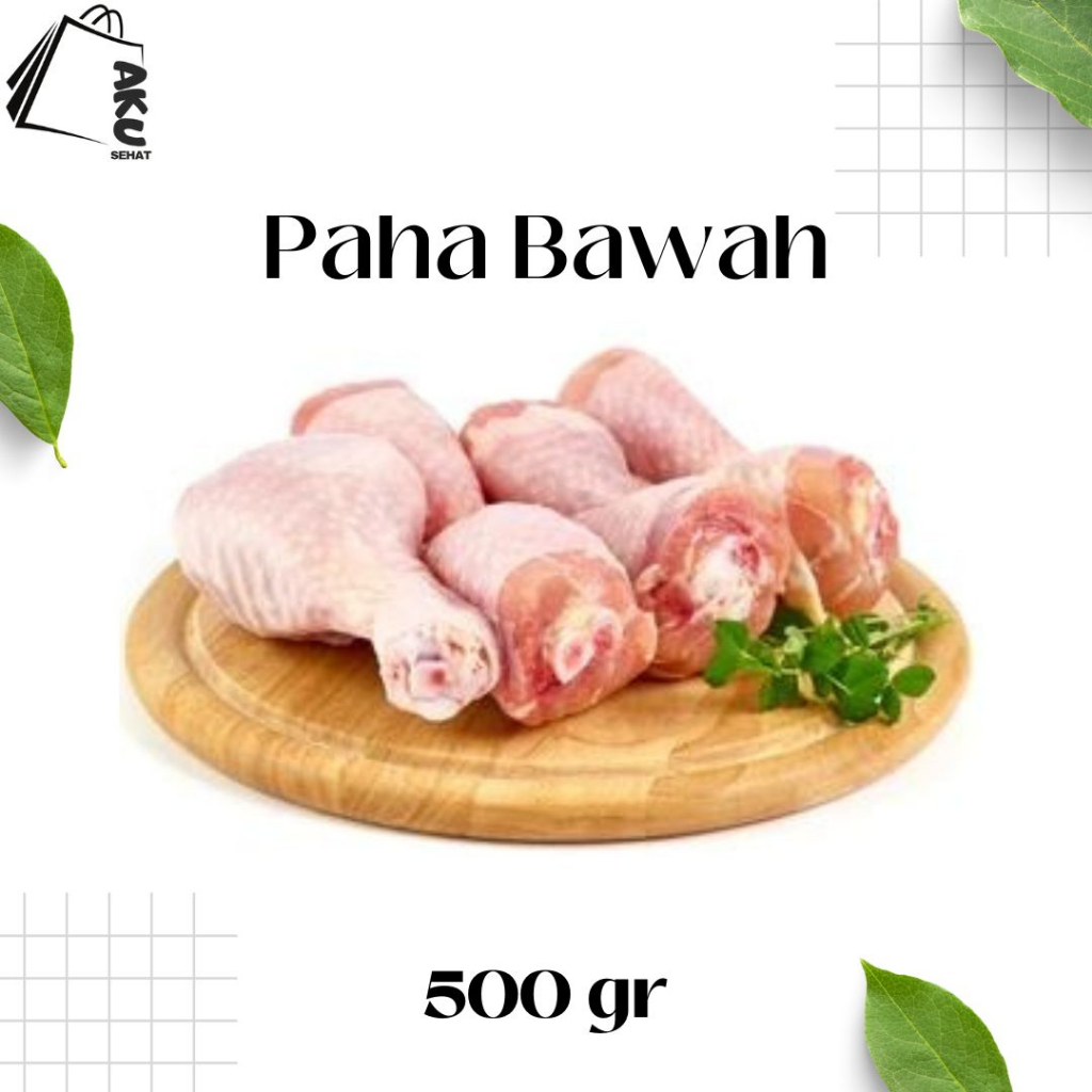 

Paha Bawah 500 Gram / Ayam potong termurah SE Indonesia / Sidoarjo Surabaya / fresh grosir