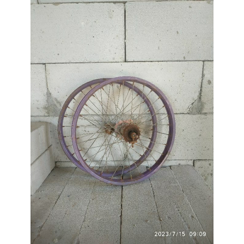 VELG SEPEDA UKURAN 18 1.75 , BEKAS SECOND LAYAK PAKAI