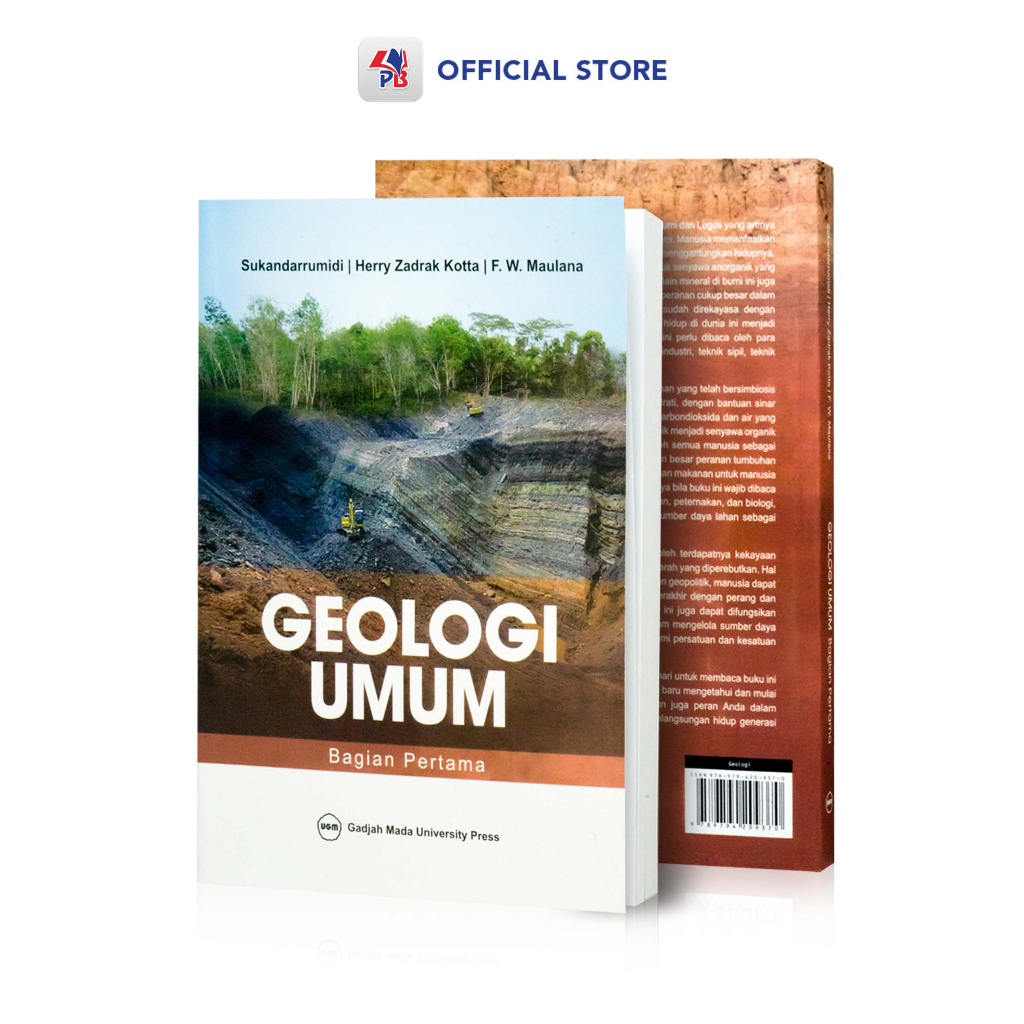 Buku Geologi Umum Bagian Pertama UGM Press / UGM PRESS -UGMP - UGMP