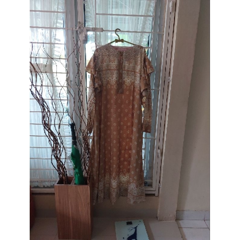 dress ria miranda dan blus wearing klamby