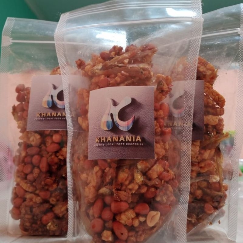 

Balado teri kacang tempe 160gr