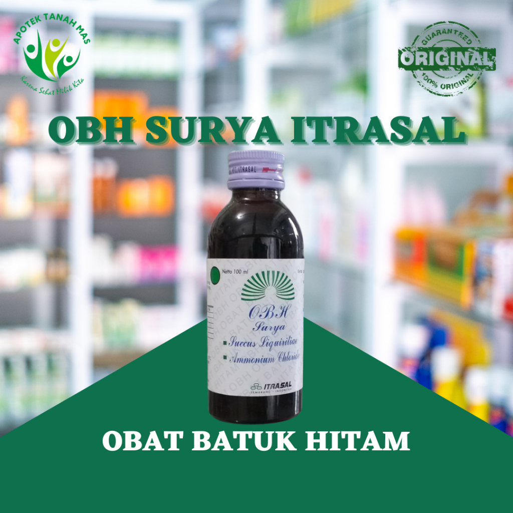 Obat Batuk Hitam OBH Surya Itrasal