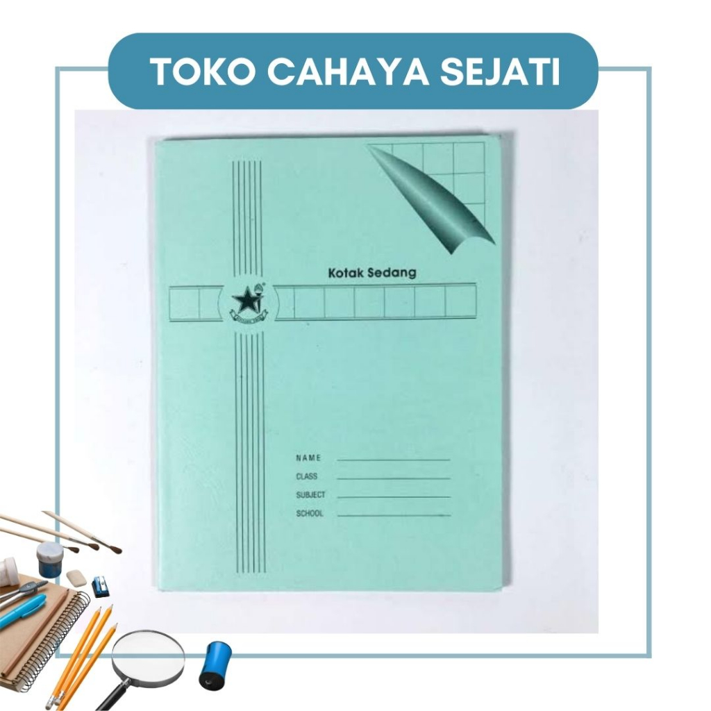 

Buku Kotak Sedang Bintang Obor 38 lbr Isi 10