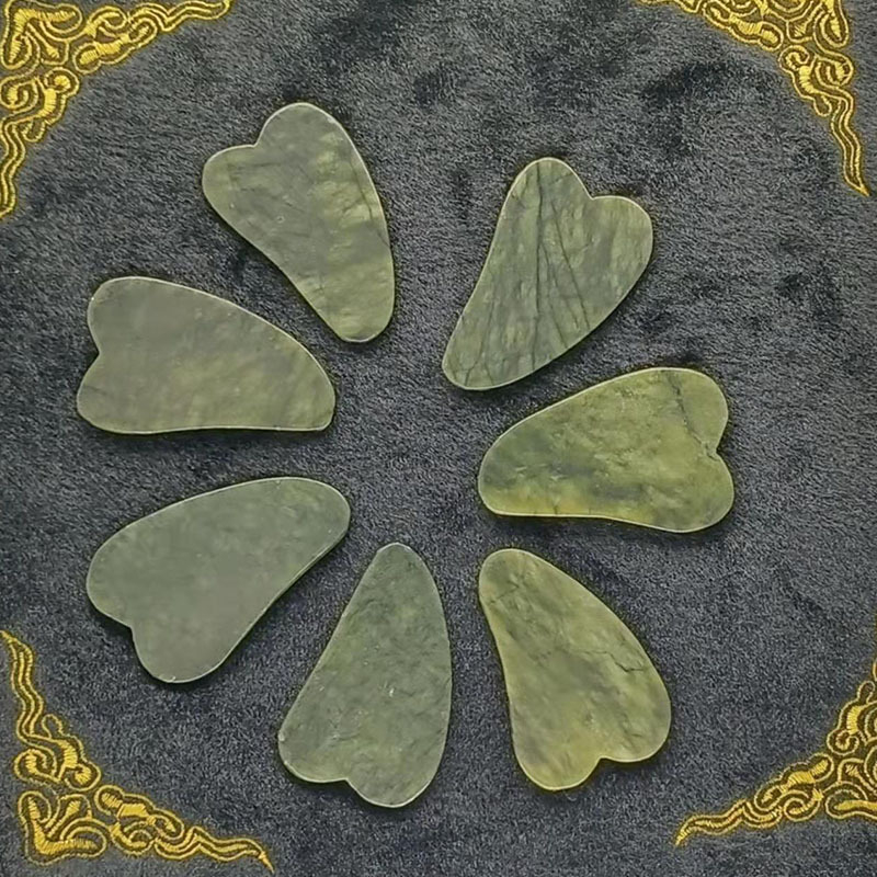 27HH Face Roller Pemijat Wajah / Roller Facial Massage / Batu Giok Kesehatan-3